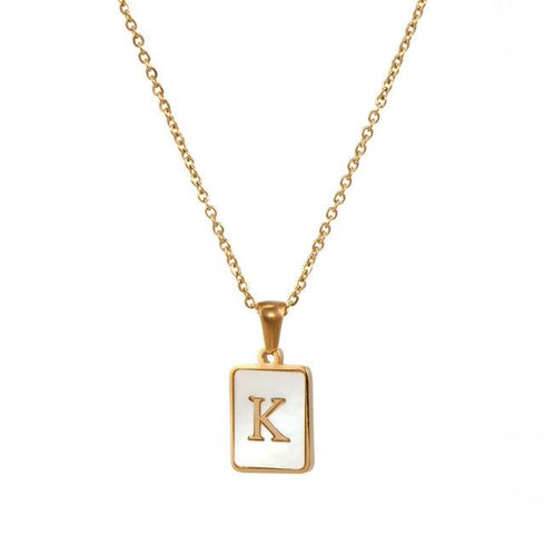 Cube Fritillaria Pendant Necklace